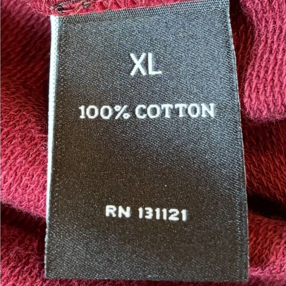 NWT Erika Women's Burgundy Button-Accent Blouse - Picture 5 of 9